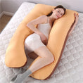 Load image into Gallery viewer, Bubble Kiss U-Shape Large Pregnancy Pillows Cotton Sleep Support
