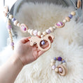 Load image into Gallery viewer, Baby Toys Silicone Beads Teethers Wooden Rings Handmade Bracelet
