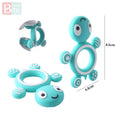 Load image into Gallery viewer, Silicone Baby Teethers Turtle 1PC Food Grade Animal Silicone Tiny Rod
