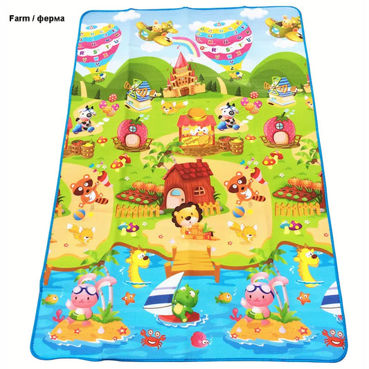 180*120*0.3cm Baby Crawling Play Puzzle Mat Children Carpet Toy Kid