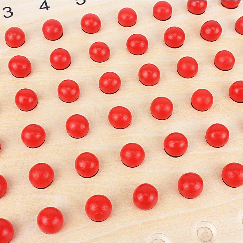 Montessori Educational Wooden Toy Multiplication and Division Beads