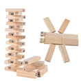 Load image into Gallery viewer, 54Pcs Building Blocks Toy Funny Mini Wooden Tower Hardwood Domino
