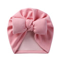 Load image into Gallery viewer, Boutique Faux Cashmere Baby Hat Warm Autumn Winter Beanies Solid Bow
