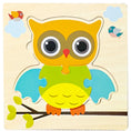 Load image into Gallery viewer, Baby Wooden 3D Puzzles Tangram Shapes Learning Educational Cartoon
