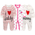 Load image into Gallery viewer, Unisex Baby Organic Cotton Snap Footed Sleep and Play Pajamas Long
