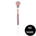 Load image into Gallery viewer, Handmade Free Personalized Name Silicone Wood Pacifier Clips Safe
