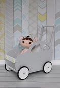 Load image into Gallery viewer, Handmade Toddler's Push Car / Walker Grey
