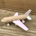 Load image into Gallery viewer, Handmade Wooden Airbus
