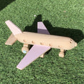 Load image into Gallery viewer, Handmade Wooden Airbus
