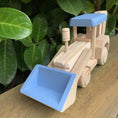 Load image into Gallery viewer, Handmade Wooden Bulldozer
