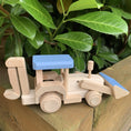 Load image into Gallery viewer, Handmade Wooden Bulldozer
