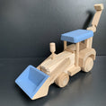 Load image into Gallery viewer, Handmade Wooden Bulldozer
