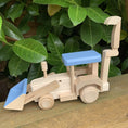 Load image into Gallery viewer, Handmade Wooden Bulldozer
