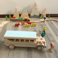 Load image into Gallery viewer, Handmade Wooden Bus
