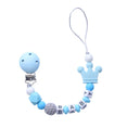 Load image into Gallery viewer, Handmade Free Personalized Name Silicone Baby Pacifier Clip Silicone
