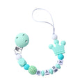 Load image into Gallery viewer, Handmade Free Personalized Name Silicone Baby Pacifier Clip Silicone
