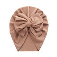 Load image into Gallery viewer, Solid Ribbed Bunny Knot Turban Hats for Baby Boys Girls Beanies
