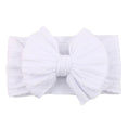 Load image into Gallery viewer, Solid Cable Bow Baby Headband for Child Nylon Layers Headwear Kids
