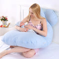 Load image into Gallery viewer, PANGDUBE Pregnancy Pillow 130*70cm Sleeping Waist Pillow for Pregnant
