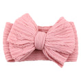 Load image into Gallery viewer, Solid Cable Bow Baby Headband for Child Nylon Layers Headwear Kids
