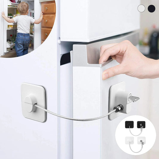 1PCS Baby Safety Refrigerator Lock With Keys or Coded Lock Infant