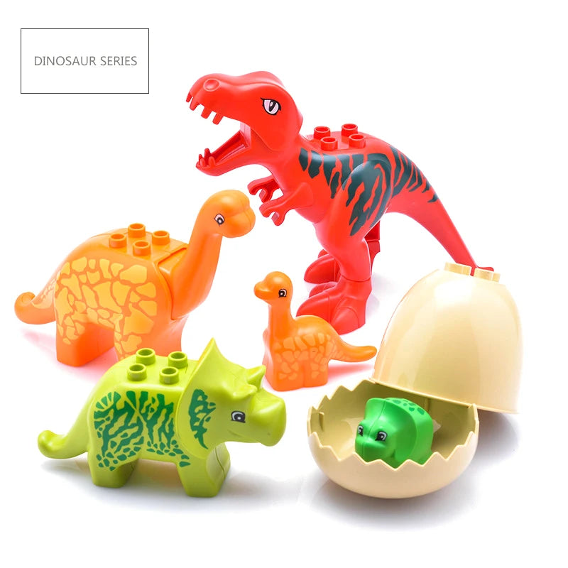 Big Building Blocks In Bulk Farm Zoo Animal Assemble Parts Accessories