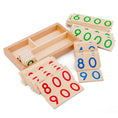 Load image into Gallery viewer, Wooden Numbers Card 1-9000 Montessori Learning Card Math Teaching Aids
