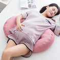 Load image into Gallery viewer, Multi-function U Shape Pregnant Women Sleeping Support Pillow Bamboo
