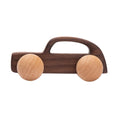 Load image into Gallery viewer, Wooden Baby Dragging Stars Moon Surround Car Beech Baby Toys Car
