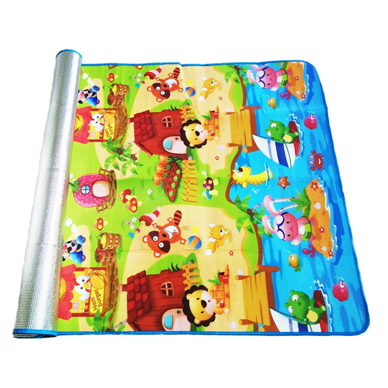 180*120*0.3cm Baby Crawling Play Puzzle Mat Children Carpet Toy Kid