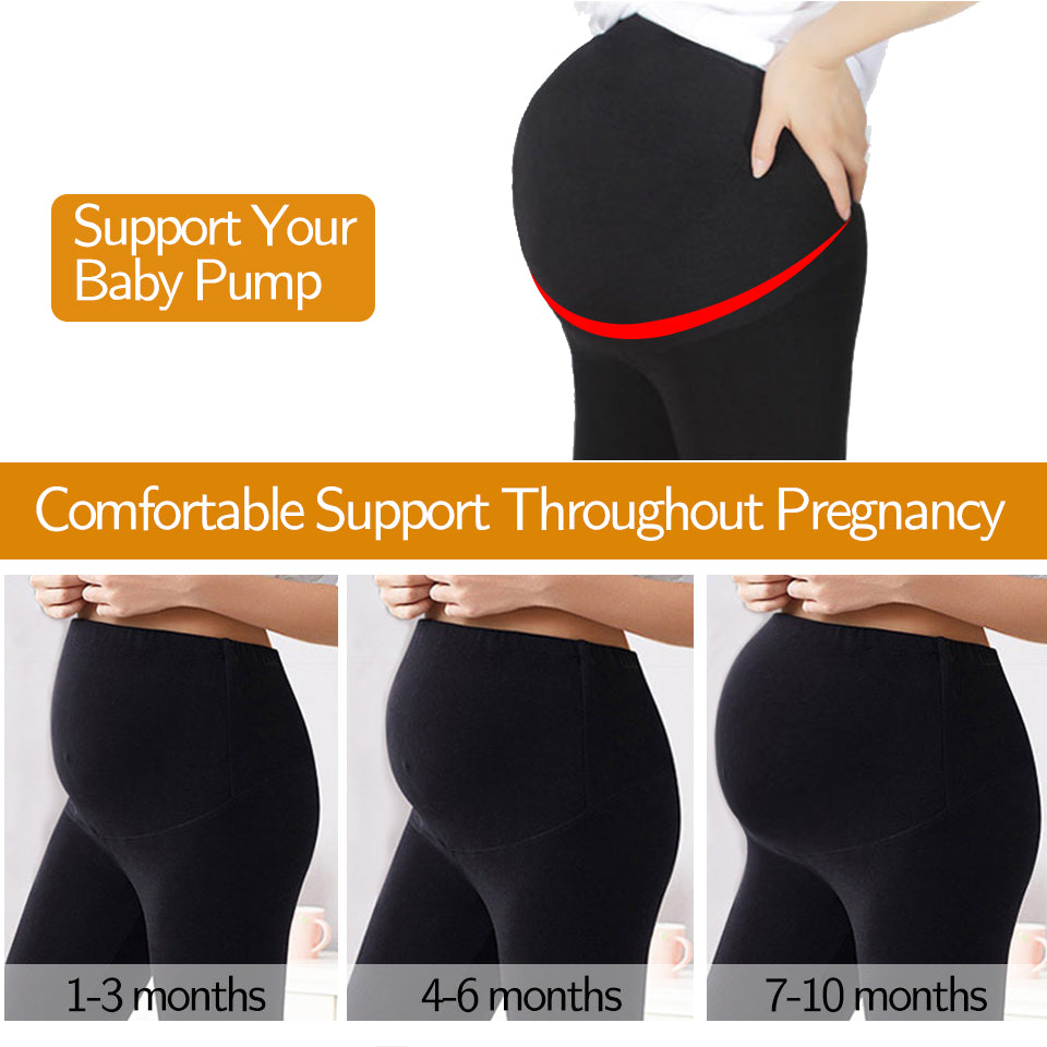 High Waist Pregnancy Leggings Skinny Maternity Clothes For Pregnant