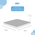 Load image into Gallery viewer, SheetWorld Fitted Square Play Yard Sheet Fits Joovy - 100% Cotton
