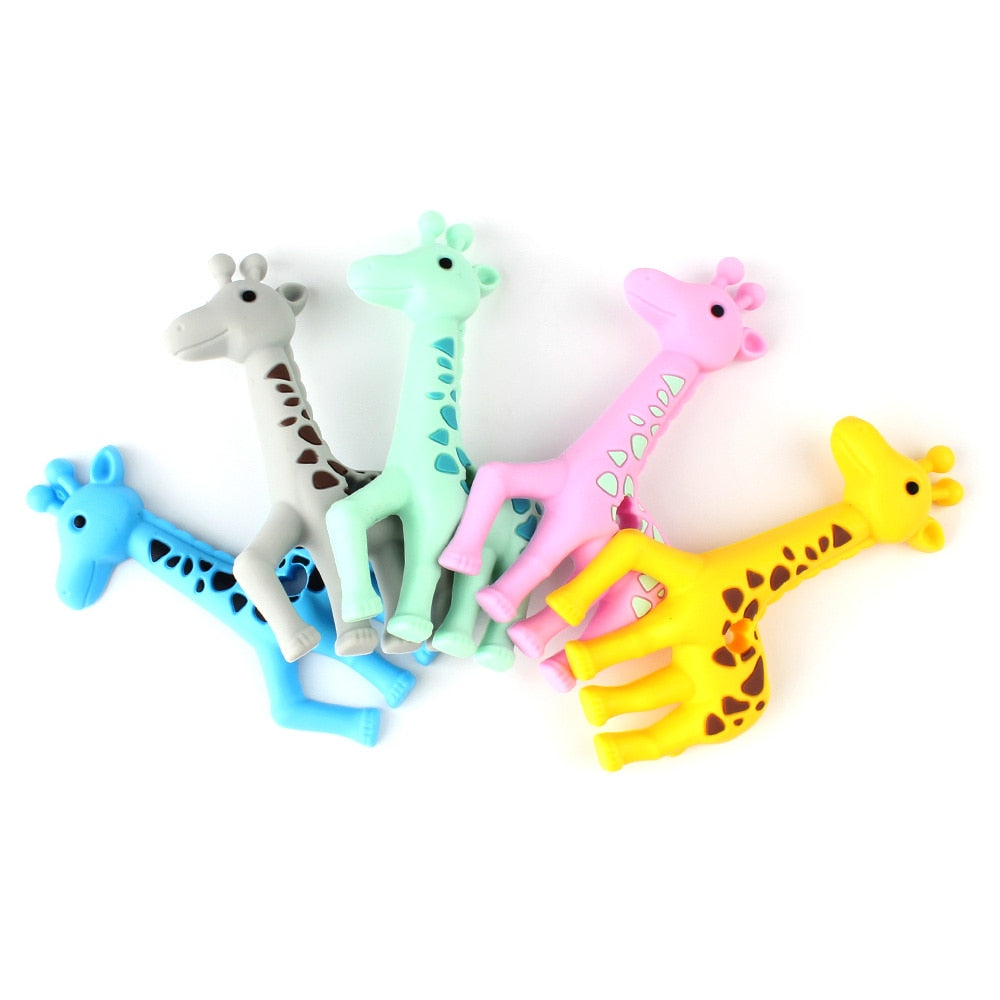 Keep&grow 1pcs Baby Animal Silicone Teethers Dog Dinosaur Koala Baby