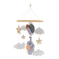 Load image into Gallery viewer, Let's Make Wooden Baby Rattles Soft Felt Cartoon Bear Cloudy Star Moon
