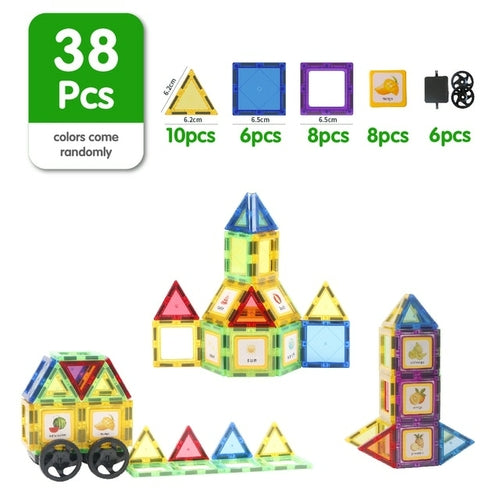 Magnetic Building Blocks Construction Set Child Toy Magnet Constructor