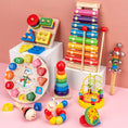 Load image into Gallery viewer, Montessori Baby Toys Kids 3D Wooden Puzzles Early Learning Baby Games
