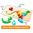 Load image into Gallery viewer, Montessori Wooden Toddler Puzzles For Kids Montessori Toys For
