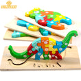 Load image into Gallery viewer, Montessori Wooden Toddler Puzzles For Kids Montessori Toys For
