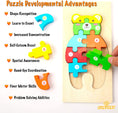 Load image into Gallery viewer, Montessori Wooden Toddler Puzzles For Kids Montessori Toys For
