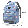 Load image into Gallery viewer, Mummy Large Capacity Diaper Bag Backpack Waterproof Outdoor Travel
