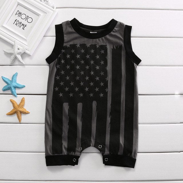 Newborn Baby Male and Female Children's Flag Wag