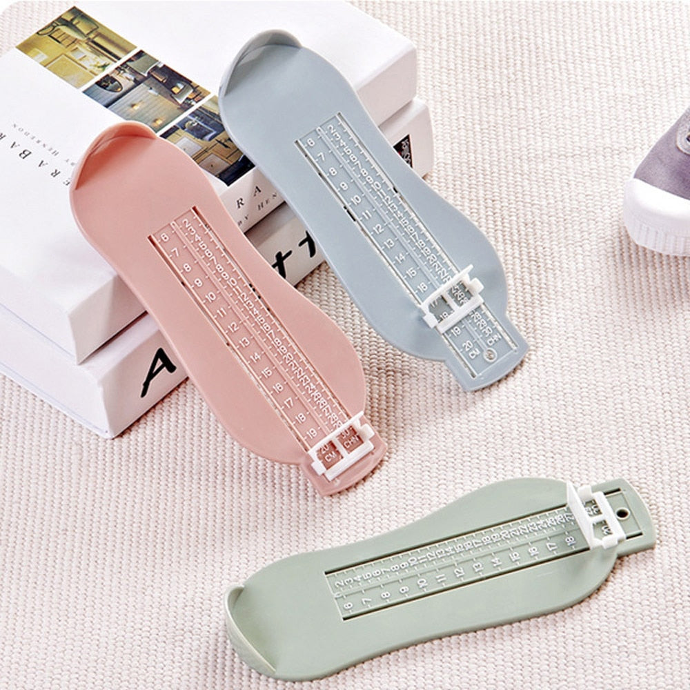 Newborn Infantil Foot Measure Gauge Shoes Size Measuring Ruler Tool