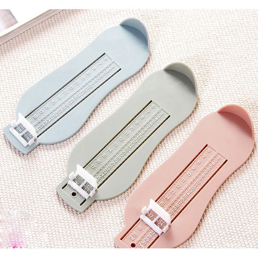 Newborn Infantil Foot Measure Gauge Shoes Size Measuring Ruler Tool