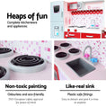 Load image into Gallery viewer, Keezi Kids Kitchen Set Pretend Play Wooden Toys Cooking Cookware
