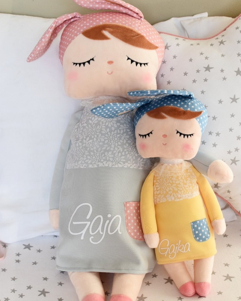 Personalised Metoo Doll Grey - 70cm