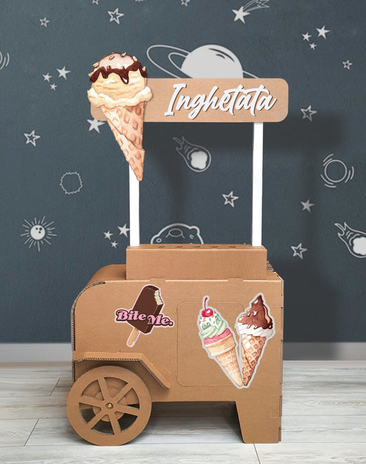 Cardboard Ice cream CART