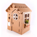 Load image into Gallery viewer, Cardboard playhouse WONDERLAND Natur
