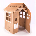 Load image into Gallery viewer, Cardboard playhouse WONDERLAND Natur
