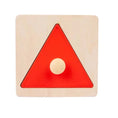 Load image into Gallery viewer, Montessori Colorful Geometry Grasping Board Wooden Toys Pegged Grab
