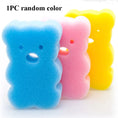 Load image into Gallery viewer, Cute Kids Baby Cotton Shower Bath Sponge Rub Cartoon elephant Body
